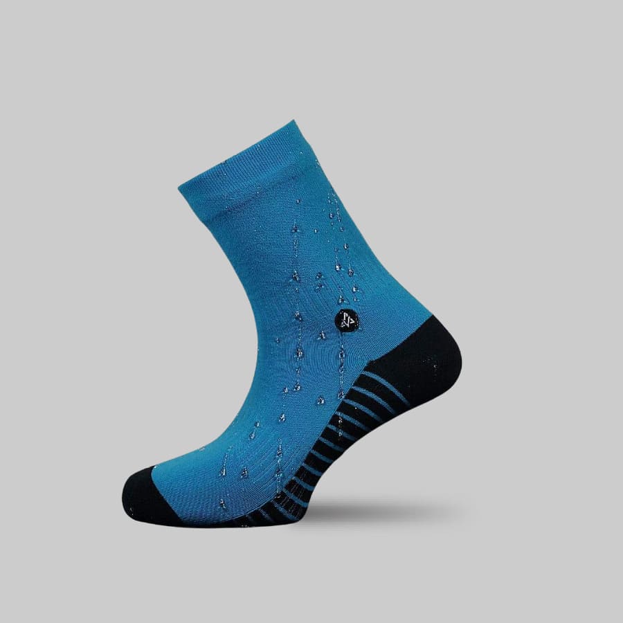 TRAIL-DRY Running Extra thin Waterproof Socks Blue