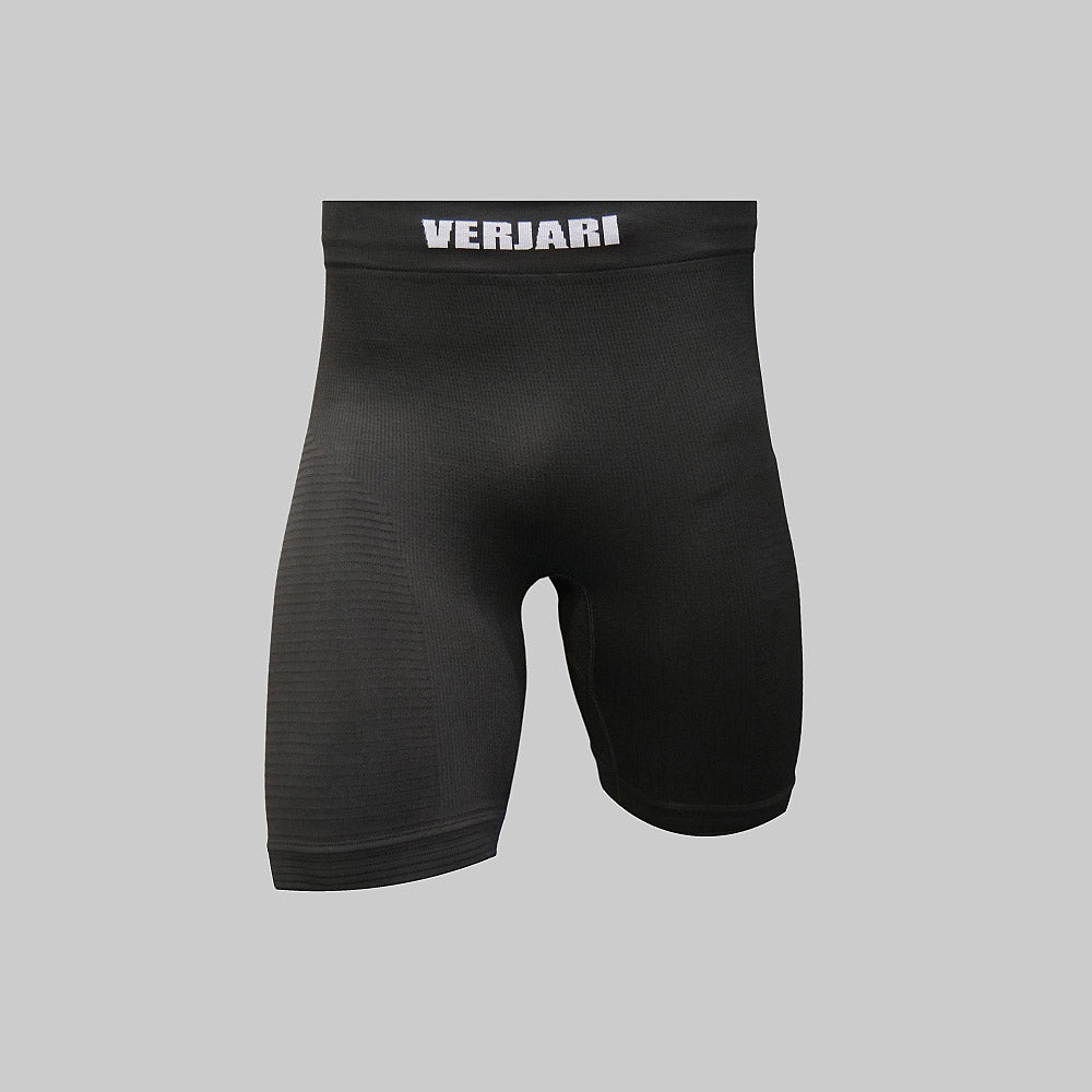 Seamless HYBRID Short Tights Men Black